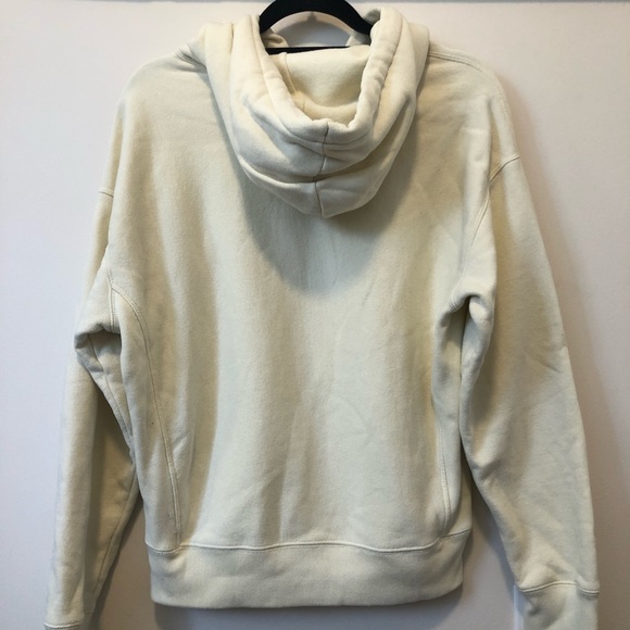 Champion Reverse Weave Cream Hoodie - Picture 3 of 3